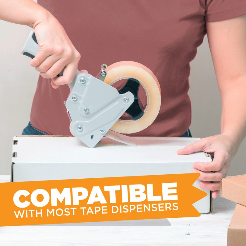 Tape KingÂ® Clear Packing Tape (12 Rolls) | 60 Yards Per Roll Heavy Duty Packing Tape 2.7mil Strong Adhesive for Moving Boxes, Shipping Cartons, Office Use, Storage & Wrapping - Image 4